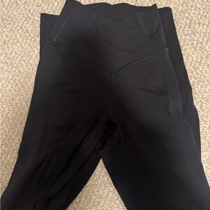Aerie Black Flare Leggings